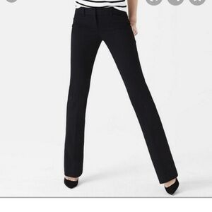 Black Express Size 0R Editor Barely Boot Pants